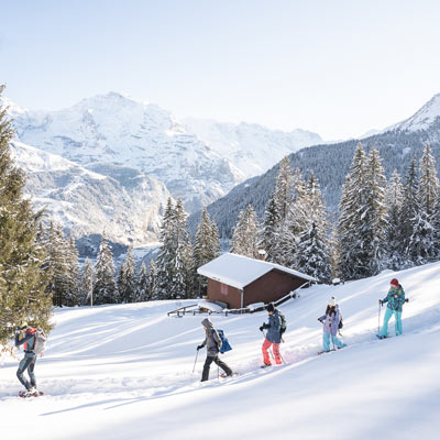 Snowshoe tour Grindelwald